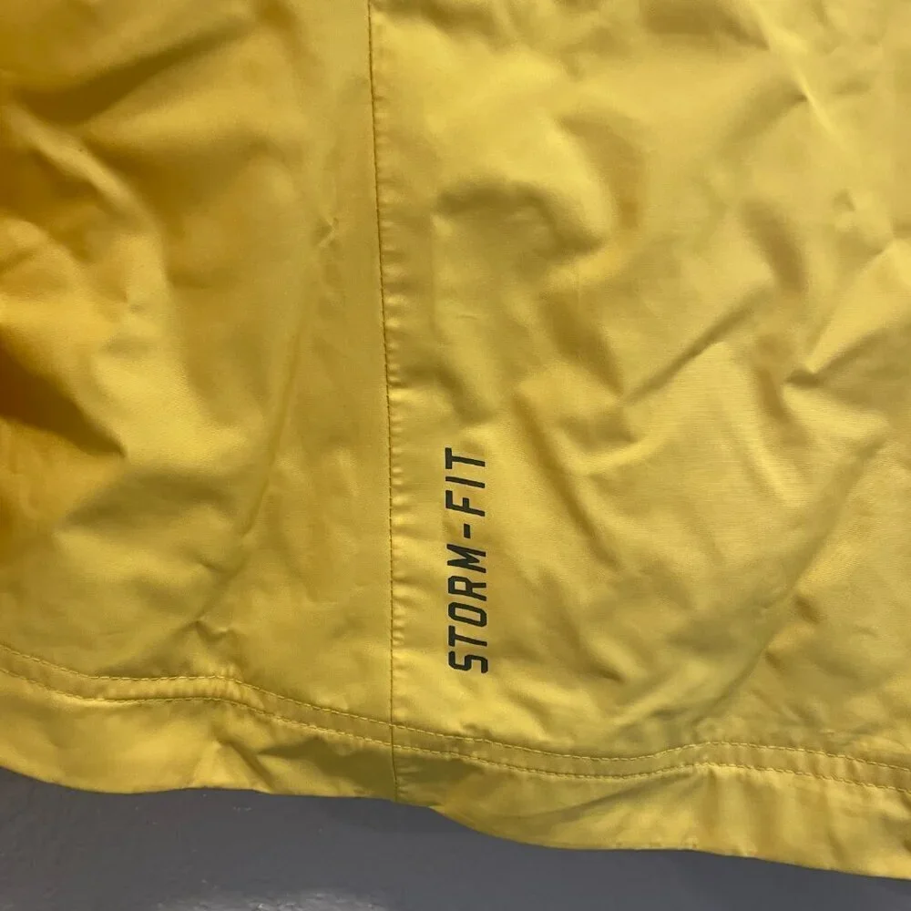 Nike Golf Storm-FIT Rain Jacket Medium Yellow - Picture 7 of 7